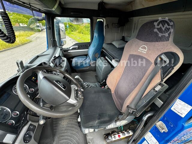 Саміоскид MAN TGS 33.480 / 6X4 / Mei BORDM /25m Kran Palfinger