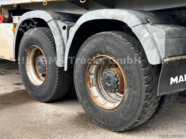 Трьохсторонній самоскид MAN TGS 33.480 / 6X4 / Mei BORDM /25m Kran Palfinger