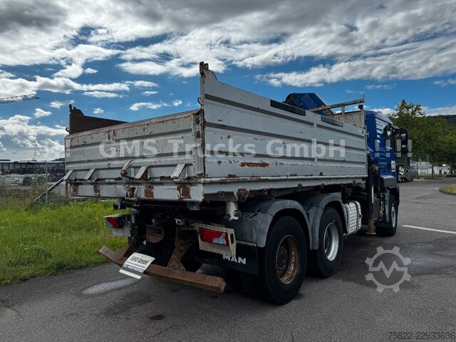 Autožeriav MAN TGS 33.480 / 6X4 / Mei BORDM /25m Kran Palfinger