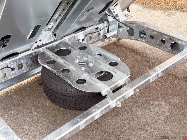 Zadnji kiper Brian James Trailers TIPPER 526-4020-35-3-12 | TRIDEM | PENDELKLAPPE 400X200X30CM 3500KG RÜCKWÄRTSKIPPER | SCHWARZ