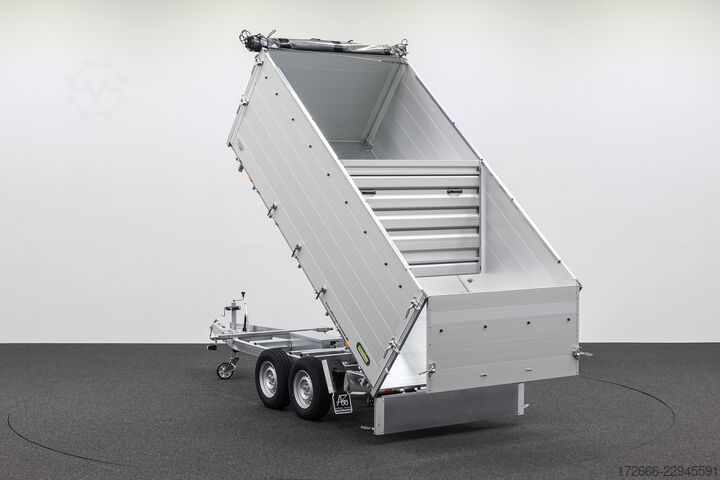 Trostani kiper Unsinn UDK-B 3617-35-14 366X175X120CM 3500KG BRENNHOLZANHÄNGER