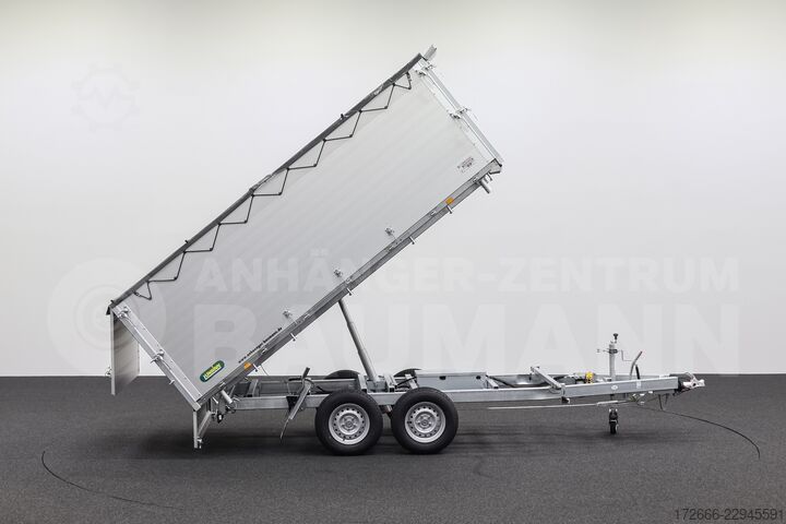 Trostani kiper Unsinn UDK-B 3617-35-14 366X175X120CM 3500KG BRENNHOLZANHÄNGER