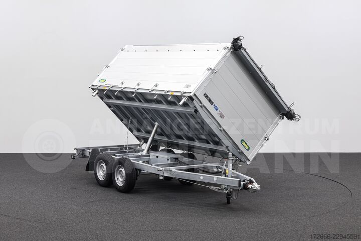 Trostani kiper Unsinn UDK-B 3617-35-14 366X175X120CM 3500KG BRENNHOLZANHÄNGER