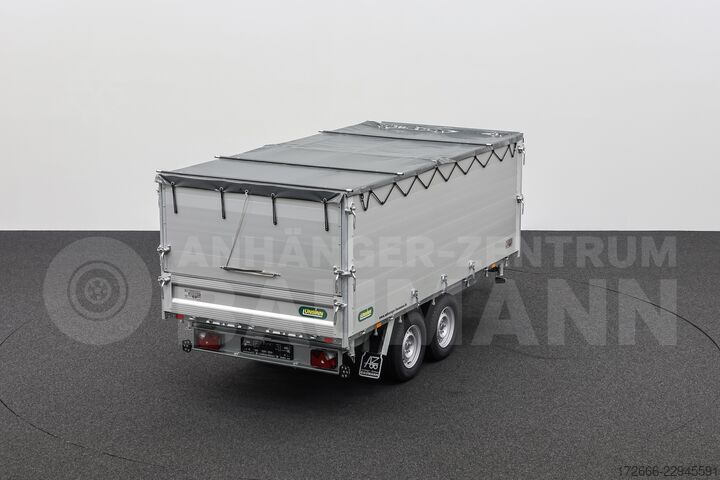 Trostani kiper Unsinn UDK-B 3617-35-14 366X175X120CM 3500KG BRENNHOLZANHÄNGER