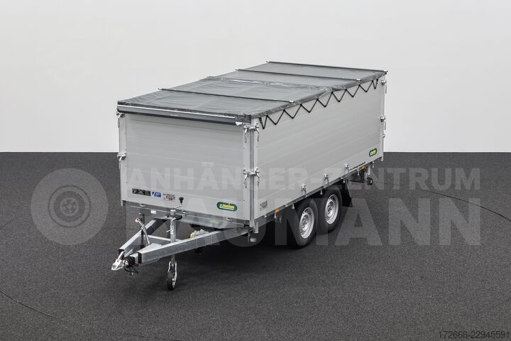 Trostani kiper Unsinn UDK-B 3617-35-14 366X175X120CM 3500KG BRENNHOLZANHÄNGER