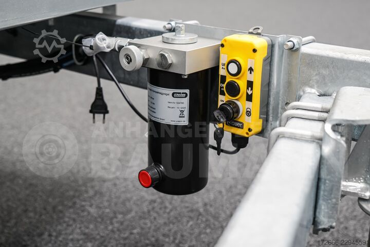 Trostani kiper Unsinn UDK-B 3617-35-14 366X175X120CM 3500KG BRENNHOLZANHÄNGER
