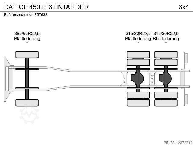 DAF CF 450 E6 INTARDER