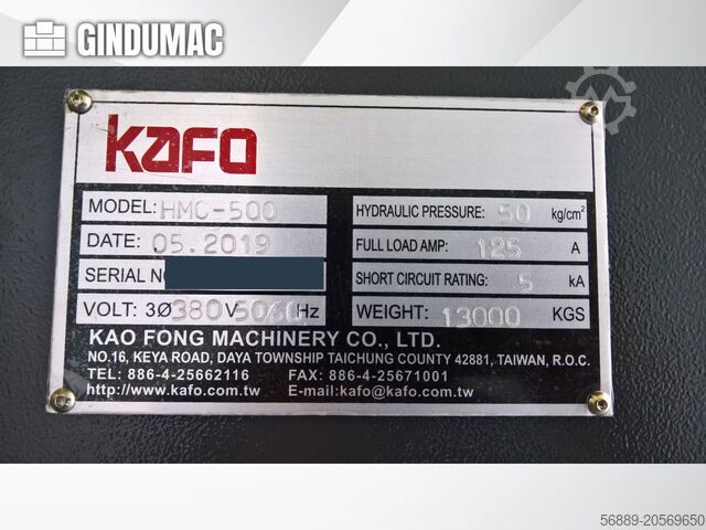 Centre d'usinage horizontal KAFO HMC-500
