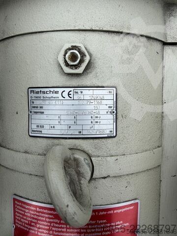  Rietschle VFT 40 (111) Vakuumpumpe 1,5 kW 40–48 m³/h 150 mbar
