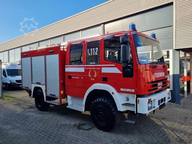 Fire truck Iveco Magirus EUROFIRE/ 95E18 4x4 FIRETRUCK / EXPEDIT...