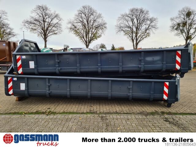 Afzetcontainer  Abrollcontainer mit Klappe ca. 12m³, überfahrbar