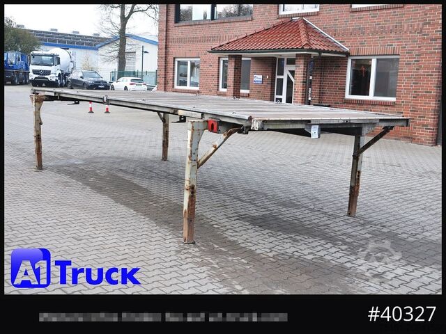 Remolque con caja móvil WECON WPR 745, verzinkt, Plattform, Plateau,