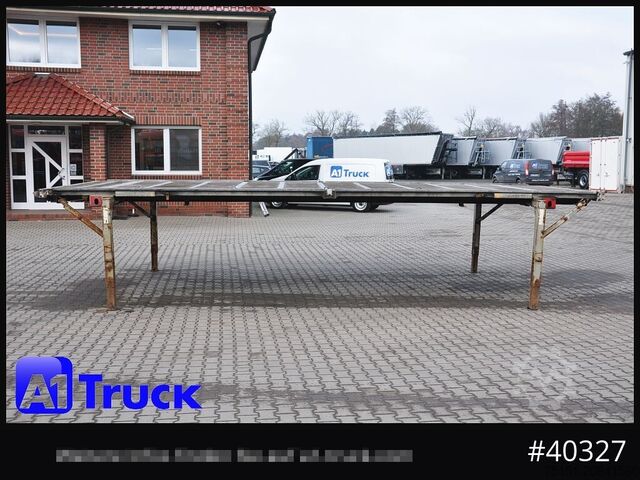 Remolque con caja móvil WECON WPR 745, verzinkt, Plattform, Plateau,