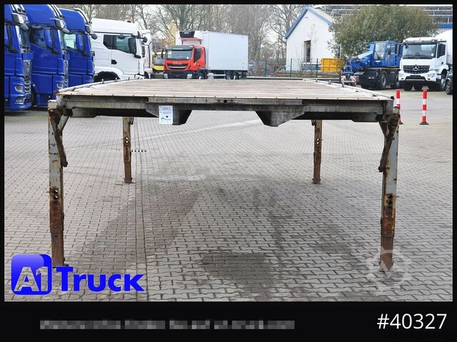 Remolque con caja móvil WECON WPR 745, verzinkt, Plattform, Plateau,