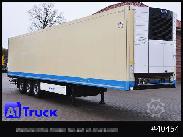 Reefer semitrailer KRONE SDR 27 Carrier 1950 Mt. Doppelstock Lift,TÜV 05/2026