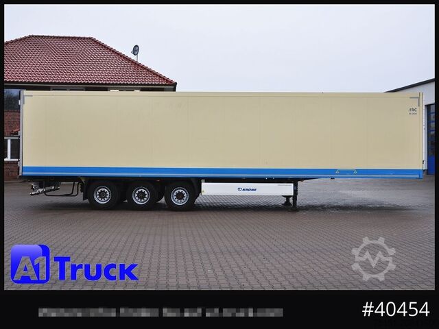 Refriģeratora puspiekabe KRONE SDR 27 Carrier 1950 Mt. Doppelstock Lift,TÜV 05/2026