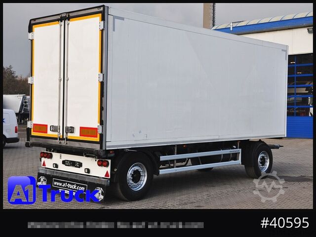 Reefer trailer SCHMITZ Achwege & Tönjes, Rohrbahn, Fleisch, Schmitz Aufbau