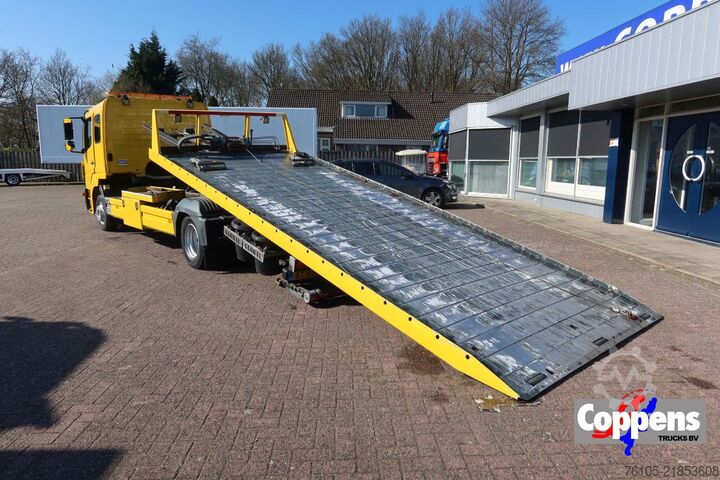 Autotransporter varevogn Mercedes-Benz Atego 1221 1221 L  Takel wagen 6 Persoons