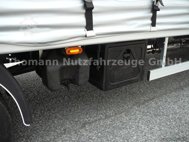 Xe tải thùng bạt phủ rèm IVECO Daily 70C18H Pritsche Plane 1000KG LBW Sofort