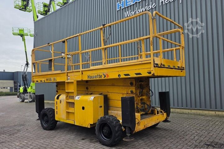 Pont élévateur à ciseaux Haulotte H18SXL Diesel, 4x4 Drive, 18m Working Height, 500k