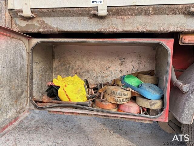 Trailer platform Tyllis L3 3-axle flatbed semi-trailer with side boards Re