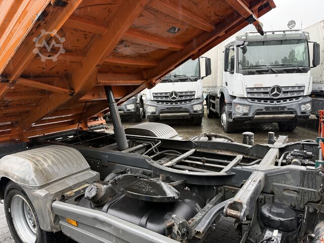 ダンプトラック Mercedes-Benz Atego 1218 Kipper Kran Atlas 65