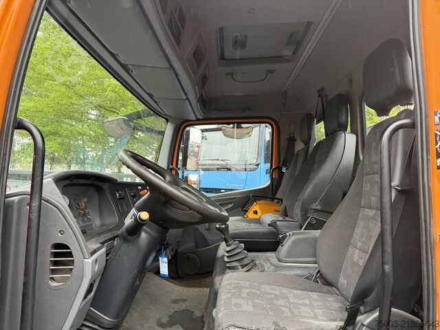ダンプトラック Mercedes-Benz Atego 1218 Kipper Kran Atlas 65