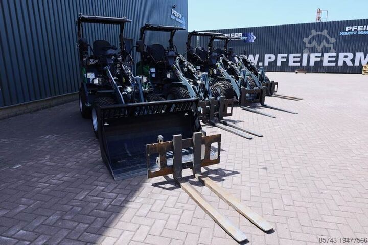 Pemuat beroda GiANT G2700E 100% Electric - Zero Emissions, Lithium-Iro