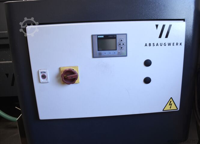 Svetsröksavsug med vattenfilter Absaugwerk Filteranlage Absauganlage