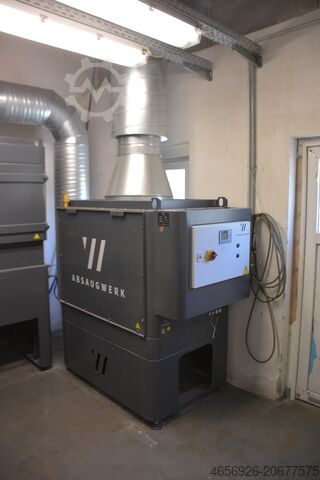 Svetsröksavsug med vattenfilter Absaugwerk Filteranlage Absauganlage