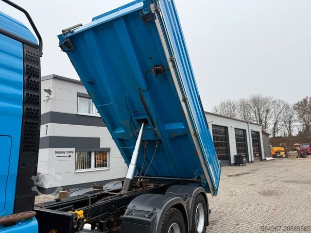 三方ダンプトラック MAN TGS 26.480 3-Seiten-Kipper Klima Retarder AHK