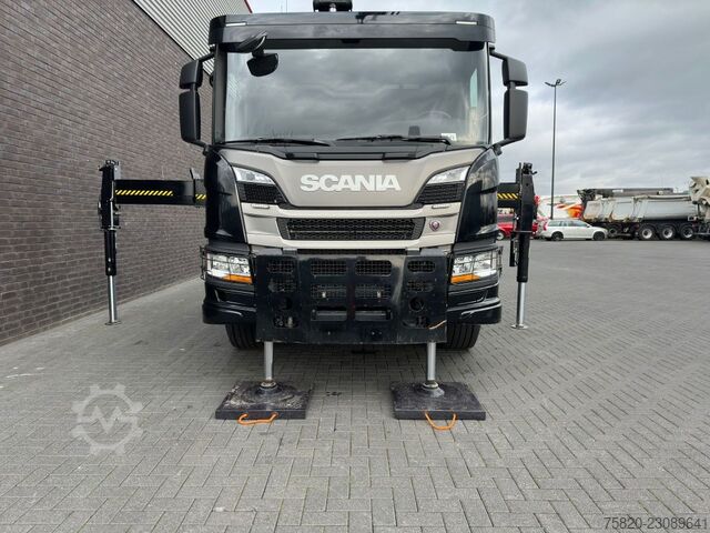  Scania P450 8X2 21 TON HAAKARM + HIAB 548 E-6 + JIB 15...