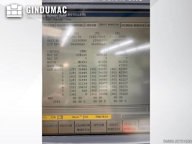 Vertical Machining Centre Mazak VTC 300C II