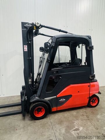 Electric 4-wheel forklift Linde E 20 PL-02 EVO Triplex Kabine