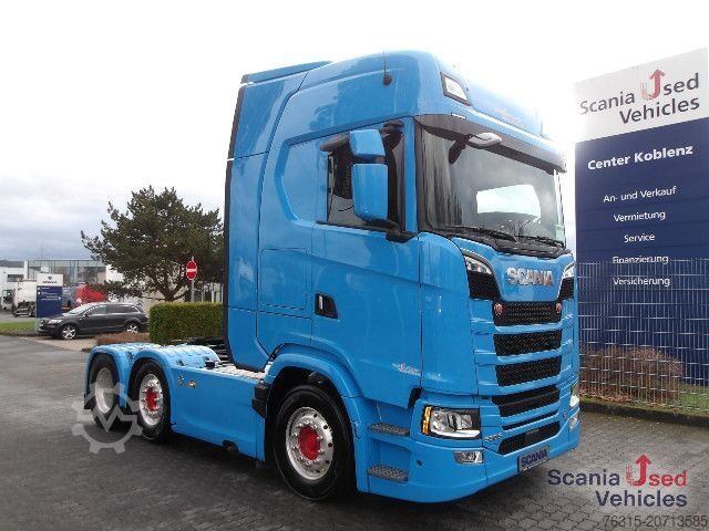 Standard tractor unit Scania S590 - 6x2/4 NB - V8 - FULL AIR - 70to ZGG mgl -