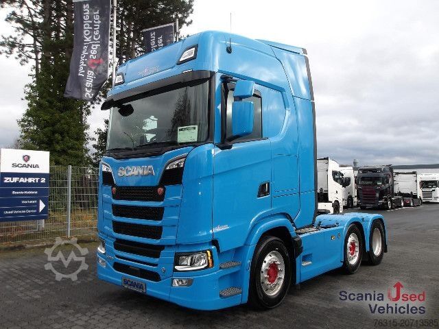 Standard tractor unit Scania S590 - 6x2/4 NB - V8 - FULL AIR - 70to ZGG mgl -