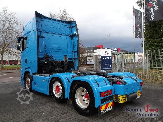 Standard tractor unit Scania S590 - 6x2/4 NB - V8 - FULL AIR - 70to ZGG mgl -