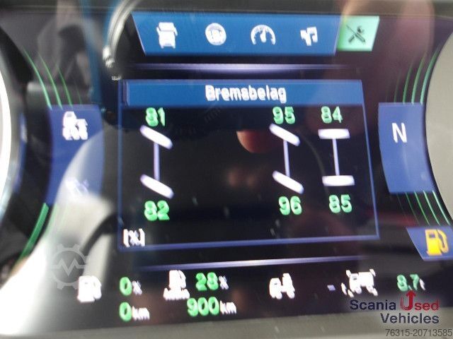 Standard tractor unit Scania S590 - 6x2/4 NB - V8 - FULL AIR - 70to ZGG mgl -