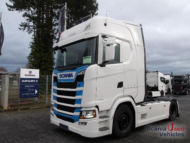 Standard tractor unit Scania S 500 NA - HIGHLINE - 2x TANKs - SCR ONLY