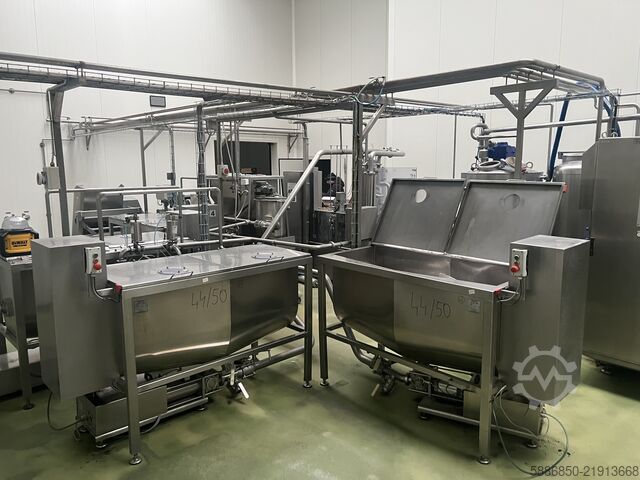 Inox szalagos keverő 450 L Dozo-Pak 