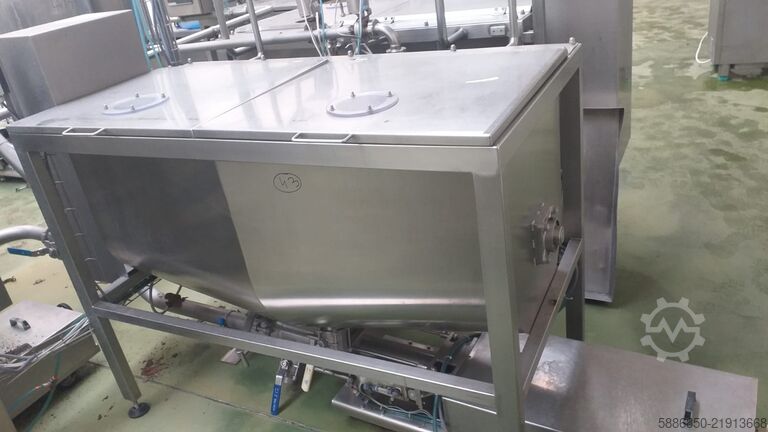 Malaxor cu bandă Inox 450 L Dozo-Pak 
