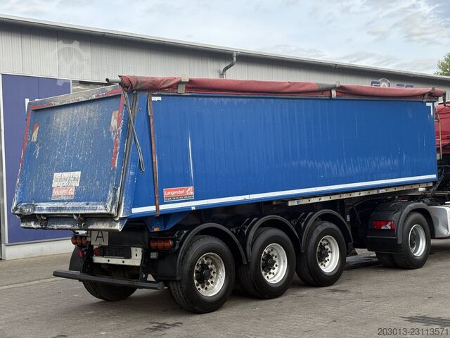 Tipper semitrailer LANGENDORF Langendorf SKA 24/30- 3-Achs Kippauflieger