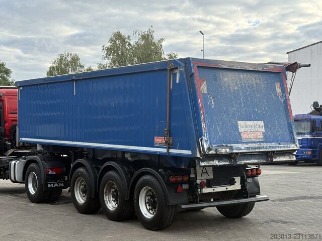 Tipper semitrailer LANGENDORF Langendorf SKA 24/30- 3-Achs Kippauflieger