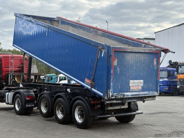 Tipper semitrailer LANGENDORF Langendorf SKA 24/30- 3-Achs Kippauflieger