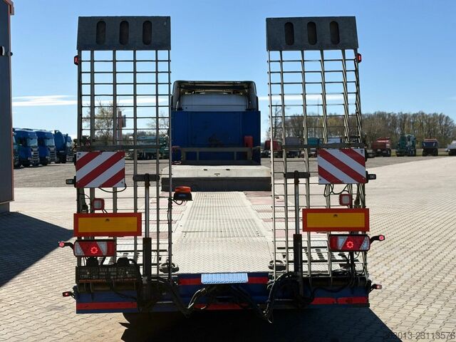 Lavtloader trailer HUMBAUR ELBO EN04 P Tieflader 3 Achse