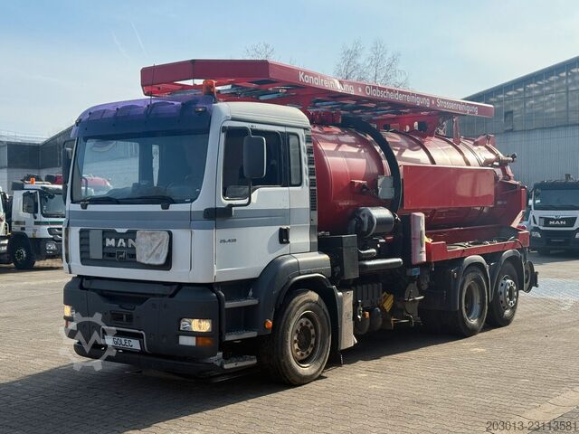 Vakumska cisterna MAN TGA 26.430 6x2-2 BL ASSMANN Saug- und Druckwagen