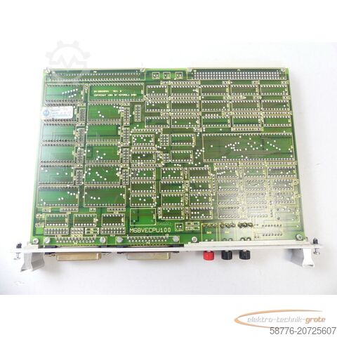 Component  Motorola M68VECPU CPU - Platine Seriennummer: G662