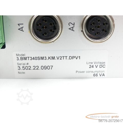 MPm komponenter mPm MPM 1 Auswuchtmodul SN:3.502.22.0907 - Neuwertig! -