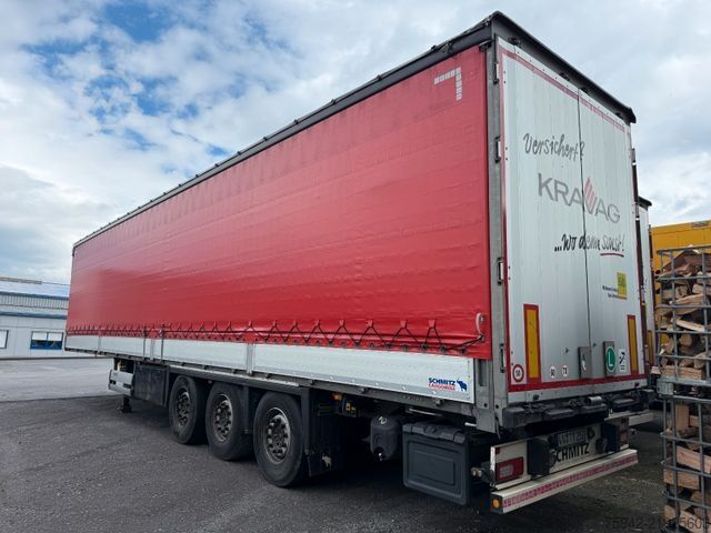 खुला सेमी-ट्रेलर तिरपाल के साथ SCHMITZ CARGOBULL SCB BORDWANDSIDER LIFT