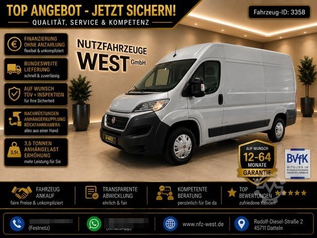 ऊंची छत वाली वैन FIAT Ducato 2,3 HDI Hoch+Lang*L2-H2*Garantie*1.Hand*